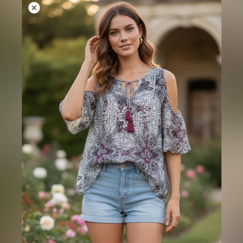 REBECCA MINKOFF blouse size M NWOT